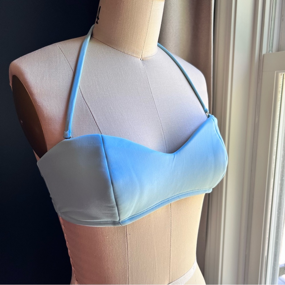 NWT Lolli Swim Bikini Top, Powder Blue